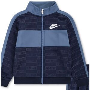 Nike Sportswear Toddler Boys Textured Club Pique-Knit Jacket ,  - U90midnigh Siz